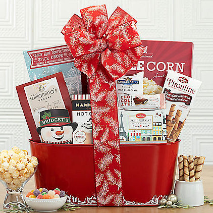 Winter Joy: Gourmet Gift Basket