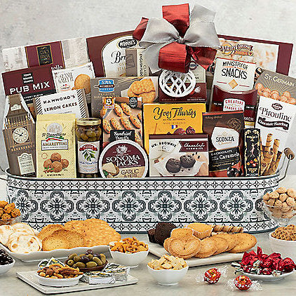 Gourmet Impressions: Premium Gift Basket