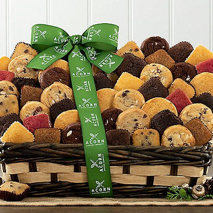 Sweet Bakery Selection: Brownies, Cookies & Cakes Gift Basket