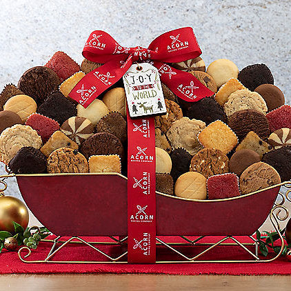 Christmas Sleigh Delights: Cookie & Brownie Assortment
