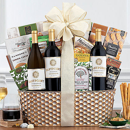 Eastpoint Cellars Red & White Trio: Wine Gift Basket