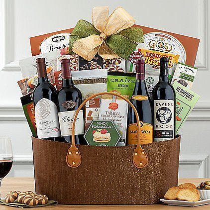 California Classics Red Collection: Wine Gift Basket