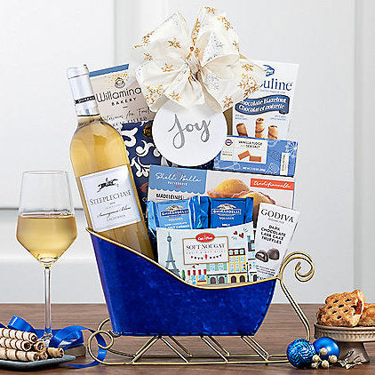 Steeplechase Sauvignon Blanc: Holiday Gift Sleigh