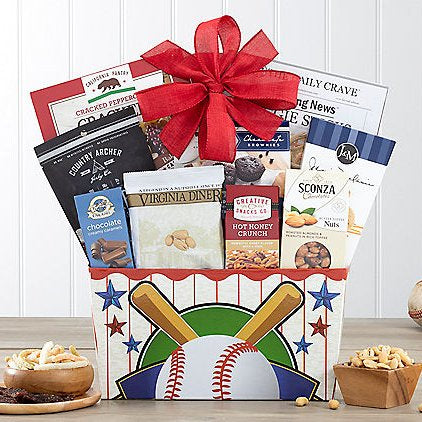 It's a Hit: Baseball Snacks Gift Basket