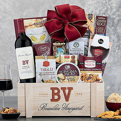 BV Napa Valley Cabernet: Gourmet Wine Basket