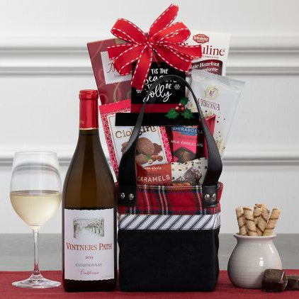 Vintners Path Chardonnay: Wine Gift Basket