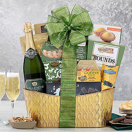 Kraemer's Champagne: Gourmet Gift Basket