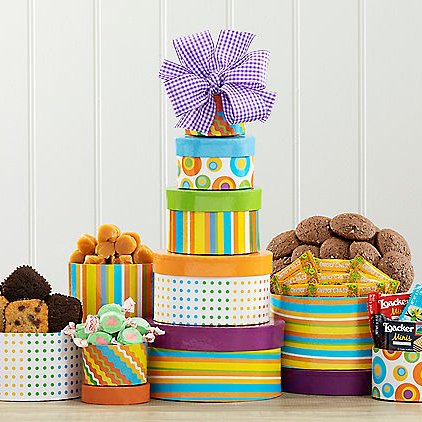 Tower of Treats: Gourmet Gift Tower