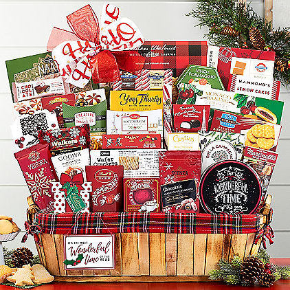 Tis' the Season - Large: Gourmet Gift Basket