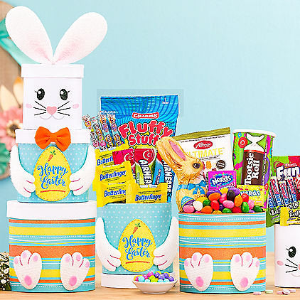 Easter Bunny Surprise: Easter Gift Tower