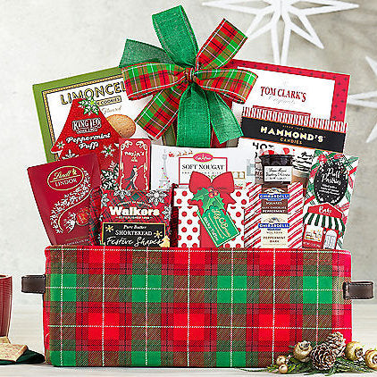 Deck the Halls: Christmas Holiday Gift Basket