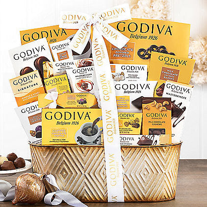 Godiva Decadence: Premium Chocolate Gift Basket