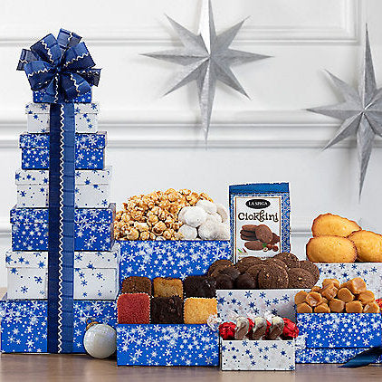 Let It Snow: Holiday Gift Tower