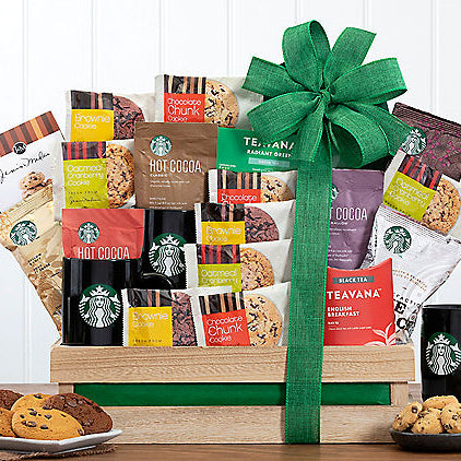 Starbucks Spectacular: Gourmet Coffee & Tea Gift Basket
