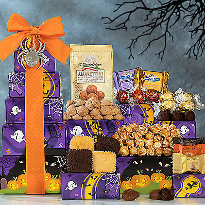 BOO-tiful Chocolates: Halloween Tower of Sweets