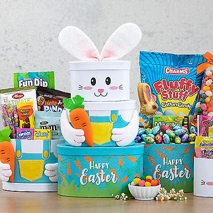 Happy Easter Bunny: Easter Gift Tower