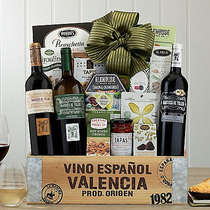 Marques De Toledo Trio: Gourmet Spanish Wine Crate