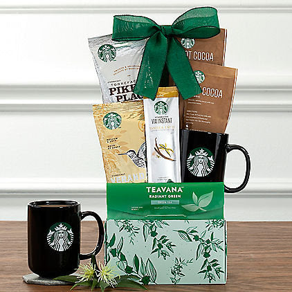 Starbucks & Teavana: Gourmet Coffee Gift Box