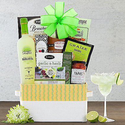 It's Margarita Time: Cocktail Gift Basket