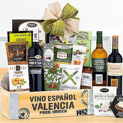 Marques De Toledo Spanish Trio: Wine Gift Basket