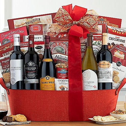 California Tasting Room: Premium Wine Gift Basket