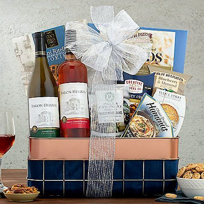 Baron Herzog Duet: Kosher Wine Basket