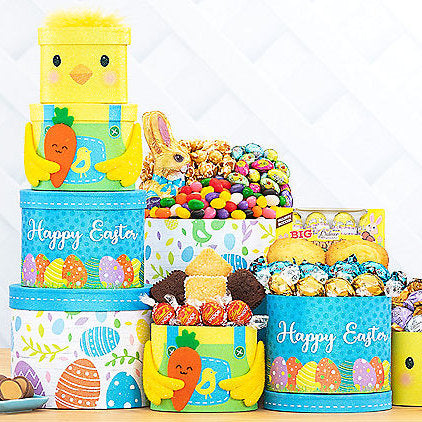 Easter Chick: Easter Gift Tower