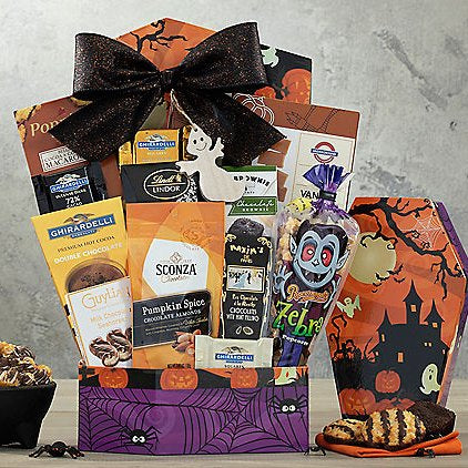 Ghostly Goodness: Halloween Gift Basket