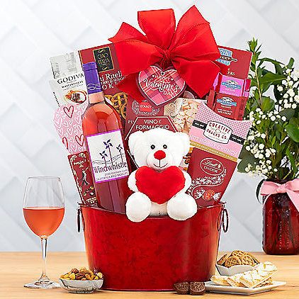 Windwhistle Red Moscato: Valentine's Day Wine Basket