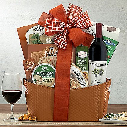Grgich Hills Merlot: Wine Gift Basket