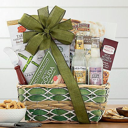 Fever Tree Soda Mixers: Gourmet Gift Basket