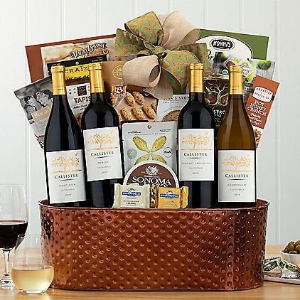 California Callister Quartet: Premium Wine Basket