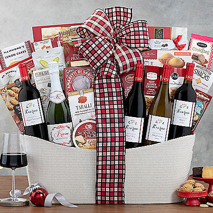 Kiarna Vineyards Holiday Collection: Wine Gift Basket