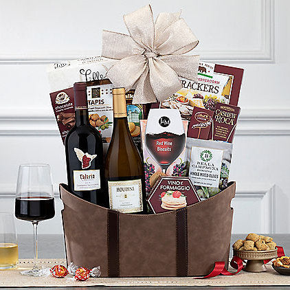 Napa & Sonoma Duet: Wine Gift Basket