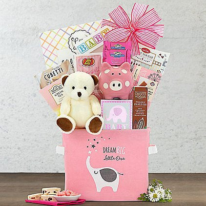 Oh Baby: Baby Girl Gift Basket